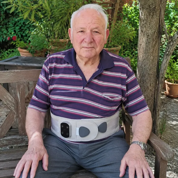 Kundenfoto Bernd mit OrthoGurt
