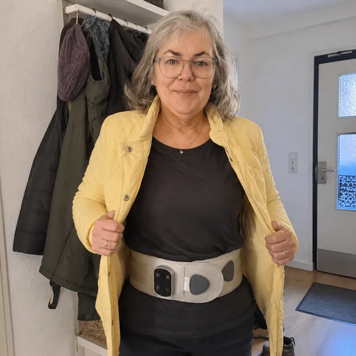Kundenfoto Bettina mit OrthoGurt