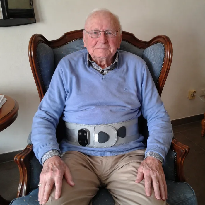 Kundenfoto Heinz mit OrthoGurt