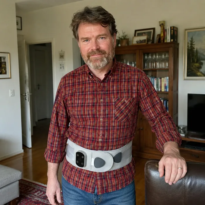 Kundenfoto Manfred mit OrthoGurt