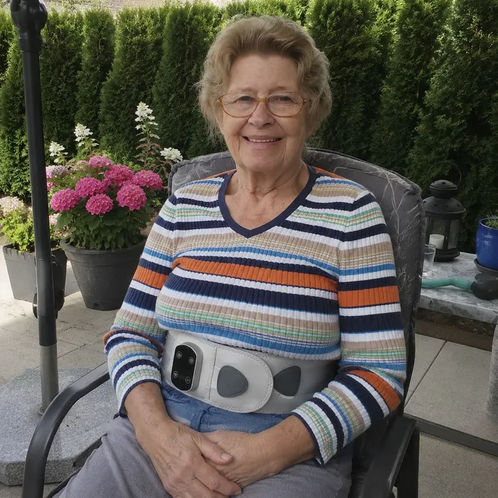 Kundenfoto Ursula mit OrthoGurt